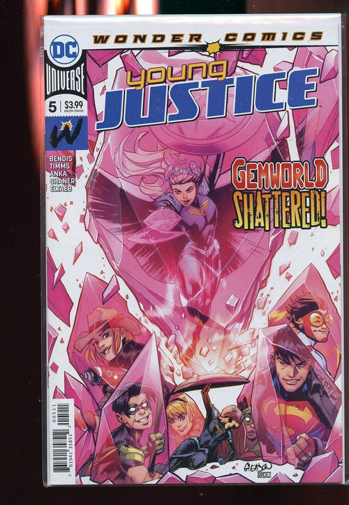Young Justice #5 VF/NM Key Origin of Jinny Hex  J140