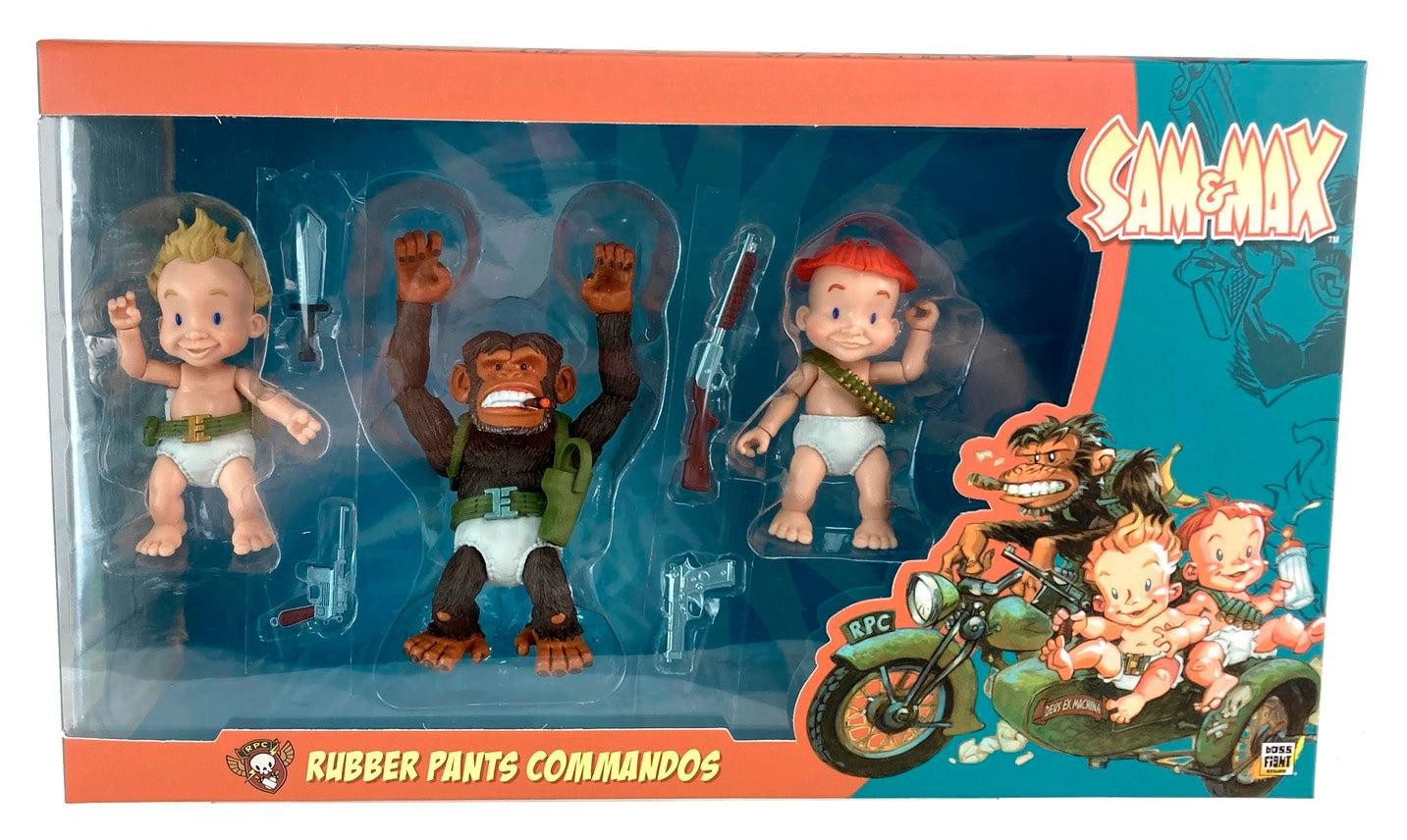 Rubber Pants Commandos - Sam & Max Action Figures (Boss Fight Studios)