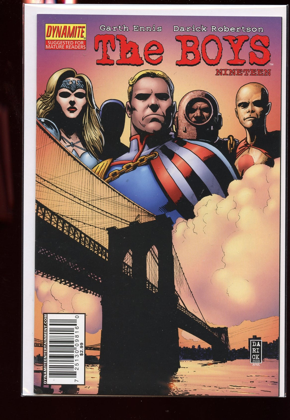 The Boys #19 VF/NM Key 1st App Lamplighter Massive Sale T002