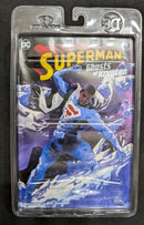 Mcfarlane DC Direct Page Punchers Earth-2 Superman Platinum Edition  (TY001)
