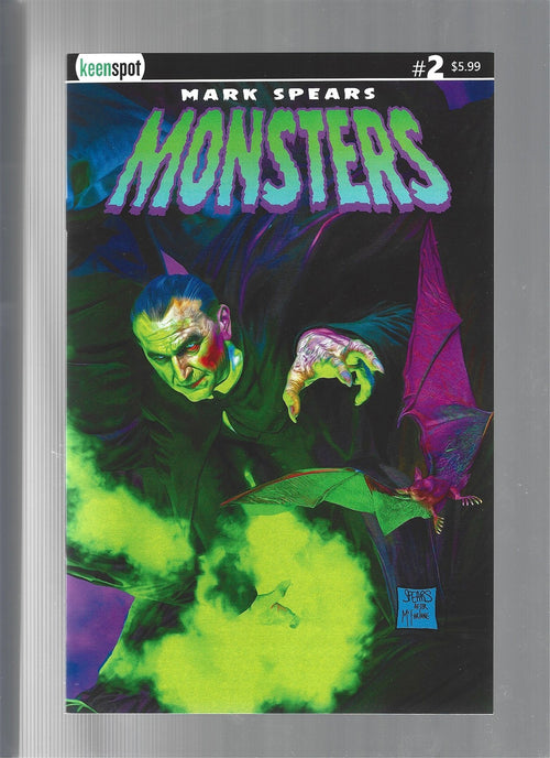 Mark Spears Monsters #2 (Keenspot) Cover B Mcfarlane Homage NM (LF009)