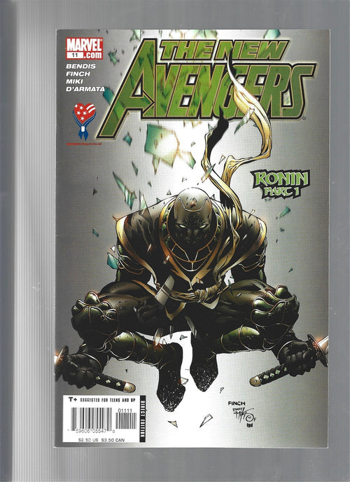 The New Avengers #11 (Marvel Comics 2005) 1st. Appearance of Ronin VF/NM(LF009)