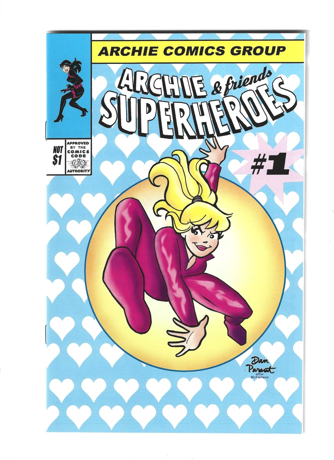 Archie and Friends Superheroes 1 Collectors Ed. Betty NM (LF006)