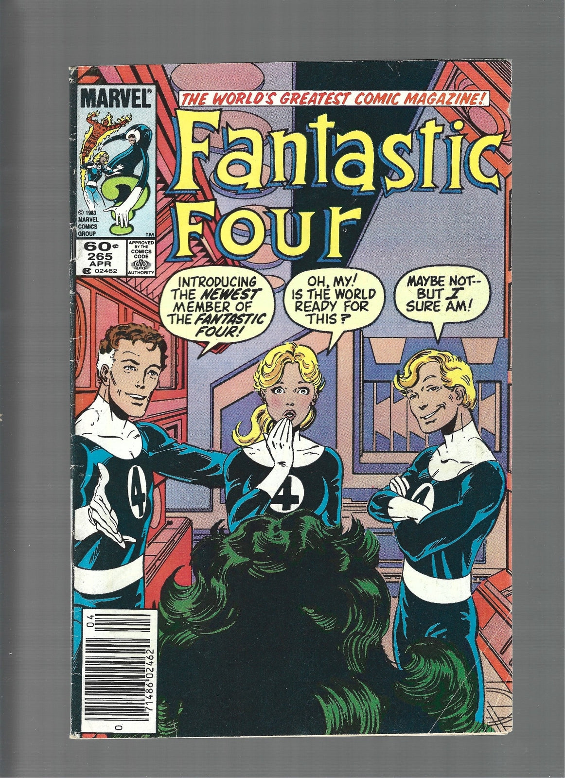 Fantastic Four #265 Newsstand VF/FN (LF008)