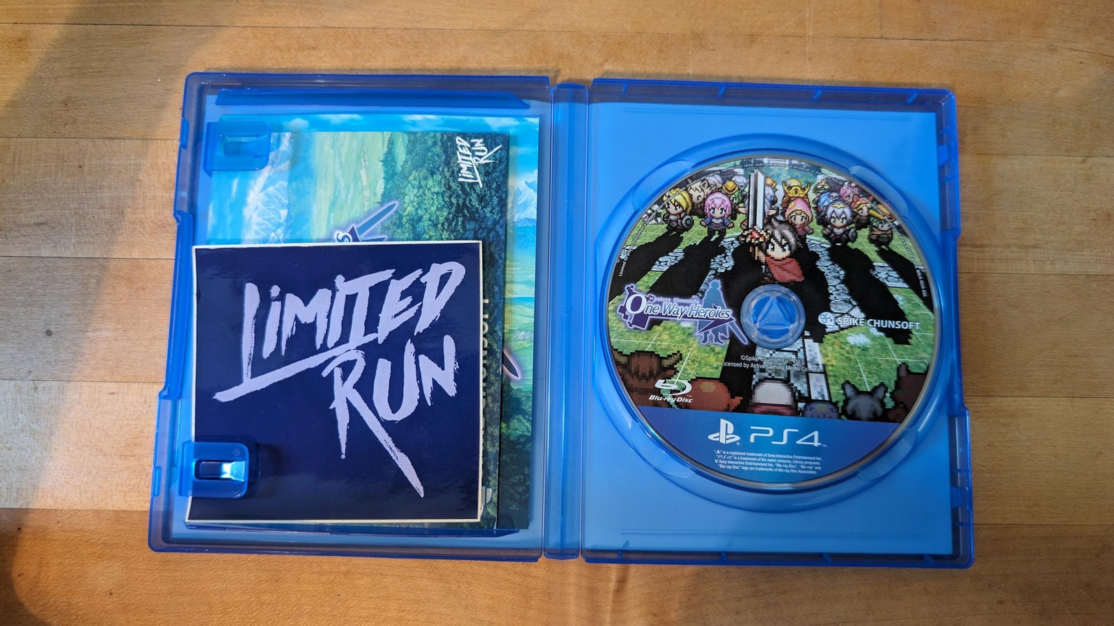 Mystery Chonicle: One Way Heroics Playstation 4 PS4 Limited Run (S005)
