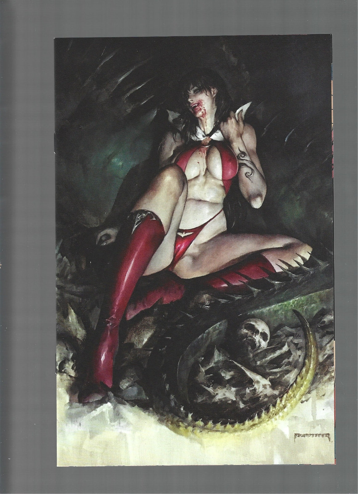 Die!namite 1 Puppeteer Lee virgin variant Ltd. 400  NM  (LF007)