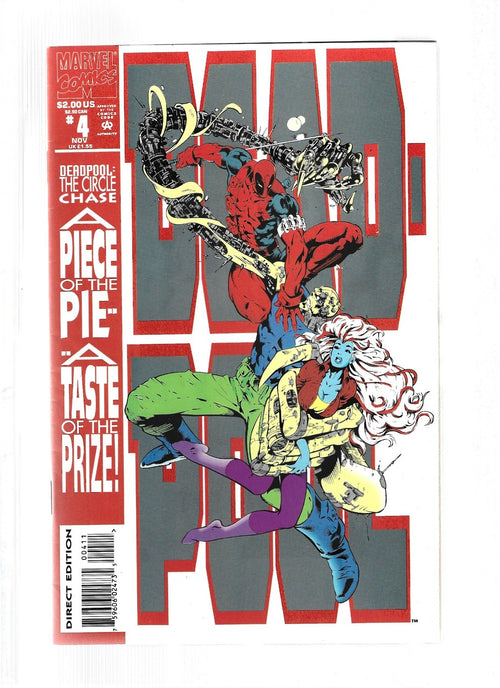 Deadpool The Circle Chase (Full Run) (1993) VF/VF+ (LF009)
