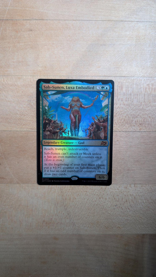 Sab-Sunen, Luxa Embodied (Foil) Magic the Gathering - Aetherdrift