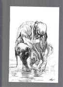 Iron Fist #1 (2017) Dell'Otto Virgin Sketch Variant Exclusive NM (LF006)