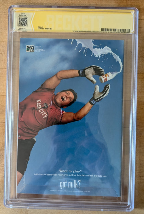 Elektra #2 CBCS SS 9.4 Greg Horn with Bullseye Remark!   (CL002)