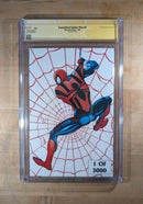 Sensational Spider-Man #0 Lenticular Red Web Variant CGC 7.0 SS JANSON & JURGEN