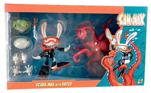 Scuba Max & Ratzo - Sam & Max Series Action Figure (Boss Fight Studio)