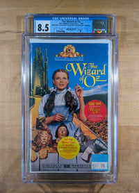 The Wizard of Oz (VHS, 1996) Graded CGC 8.5 (LF3)