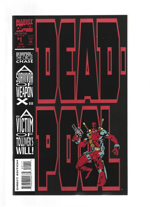 Deadpool The Circle Chase (Full Run) (1993) VF/VF+ (LF009)