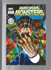 Mark Spears Monsters 1(Keenspot) 1st Print Infinity Gauntlet Homage NM (LF009)