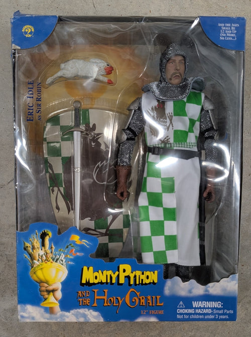 Monty Python & The Holy Grail Grail Eric Idle Sir Robin(Sideshow) Figure 12”