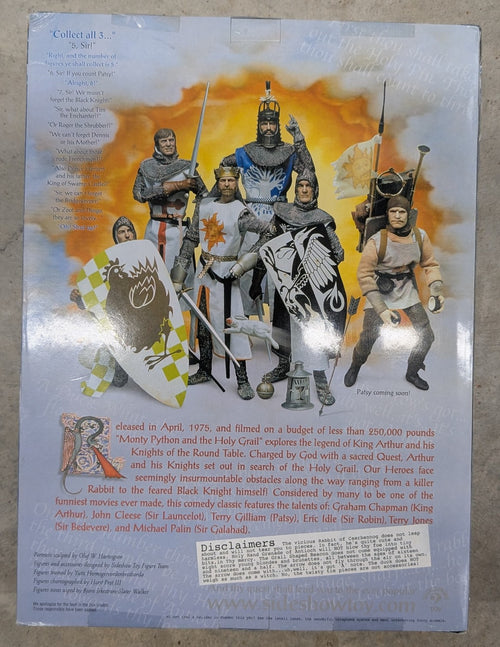 Monty Python and The Holy Grail John Cleese Sir Launcelot (Sideshow) Figure 12"