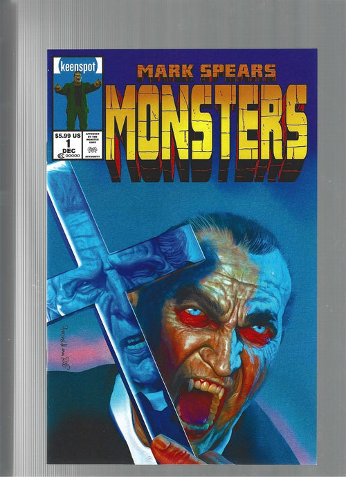 MARK SPEARS MONSTERS #1 - Cover D - Incredible Hulk 340 McFarlane Homage NM-/NM