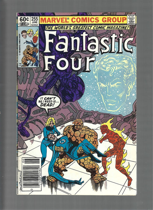 Fantastic Four #255 VF Newsstand  (LF008)