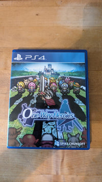 Mystery Chonicle: One Way Heroics Playstation 4 PS4 Limited Run (S005)