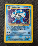 1999 Pokemon POLIWRATH Base Set Unlimited Edition HOLO Foil Rare 13/102