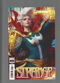 Dr. Strange #1 (2022) Artgerm Variant Signed by Artgerm  NM  (LF007)