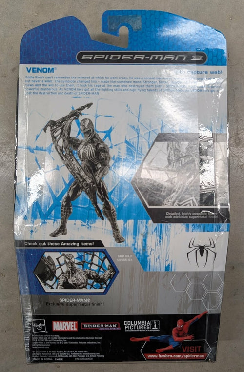 Marvel Spider-Man 3 Walmart Exclusive Venom With Capture Web (Hasbro 2007)