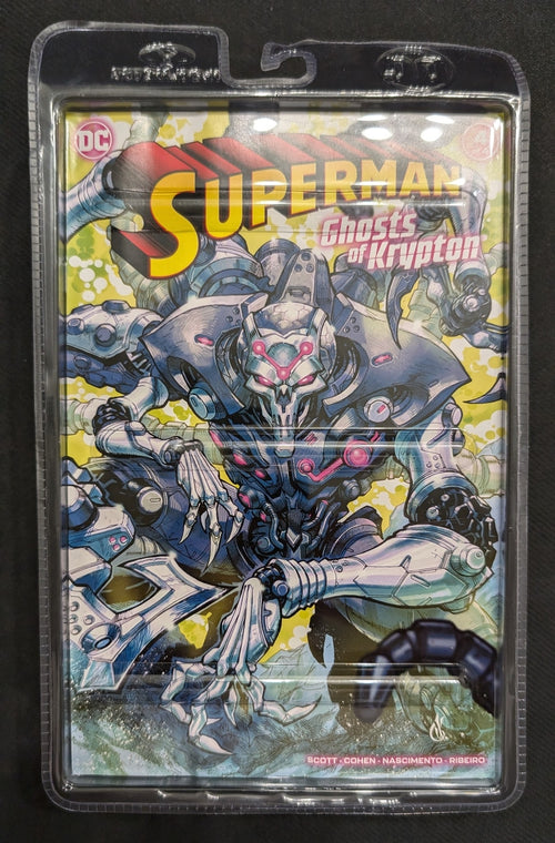 Mcfarlane DC Direct Page Punchers Brainiac Platinum Edition  (TY001)