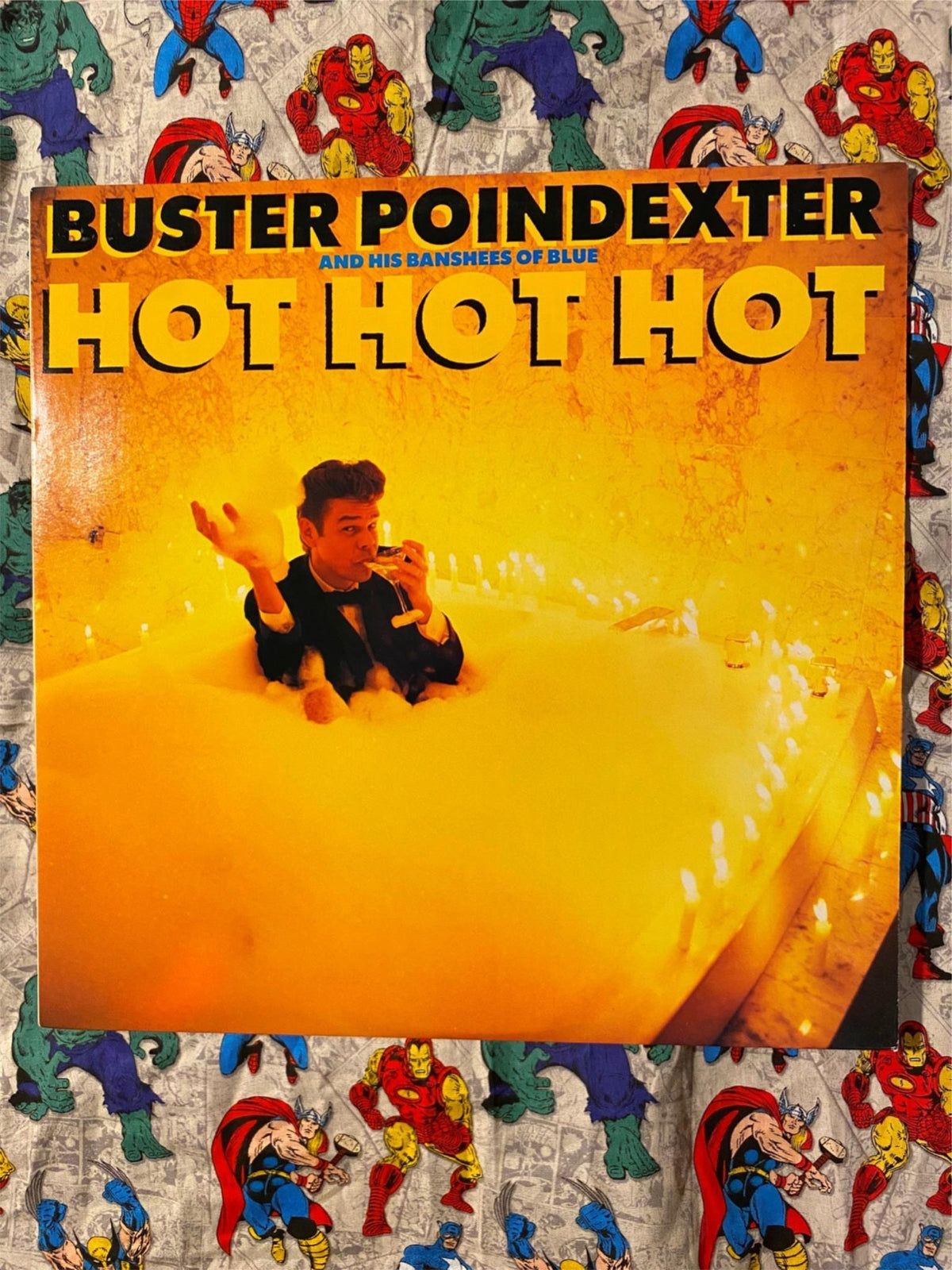 Buster Poindexter "Hot Hot Hot" VG/VG+ Estate Sale Record Vinyl Music Pop