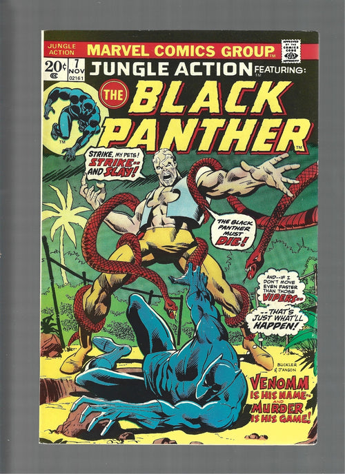 Jungle Action #7  2nd App Erik Killmonger FN/VF(LF007)