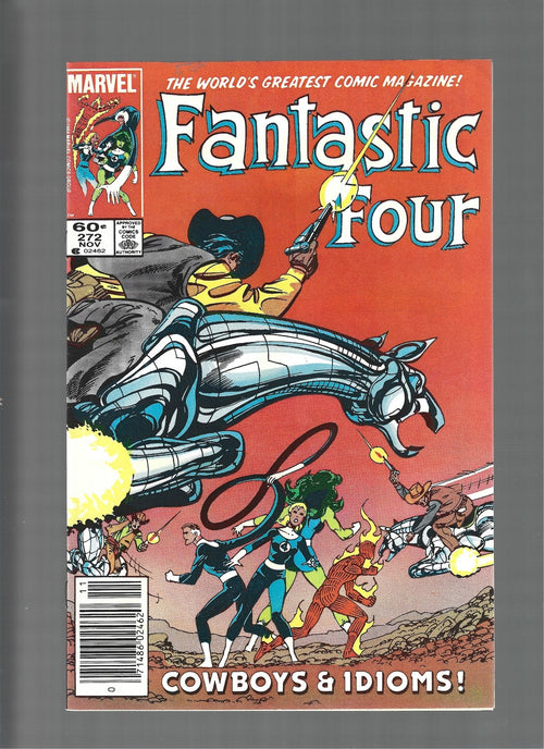 Fantastic Four #272 Newsstand VF+ (LF008)