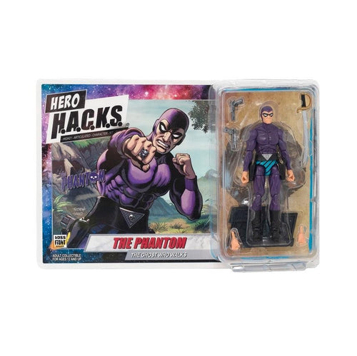 The Phantom Action Figure - Hero H.A.C.K.S. (Boss Fight Studios)