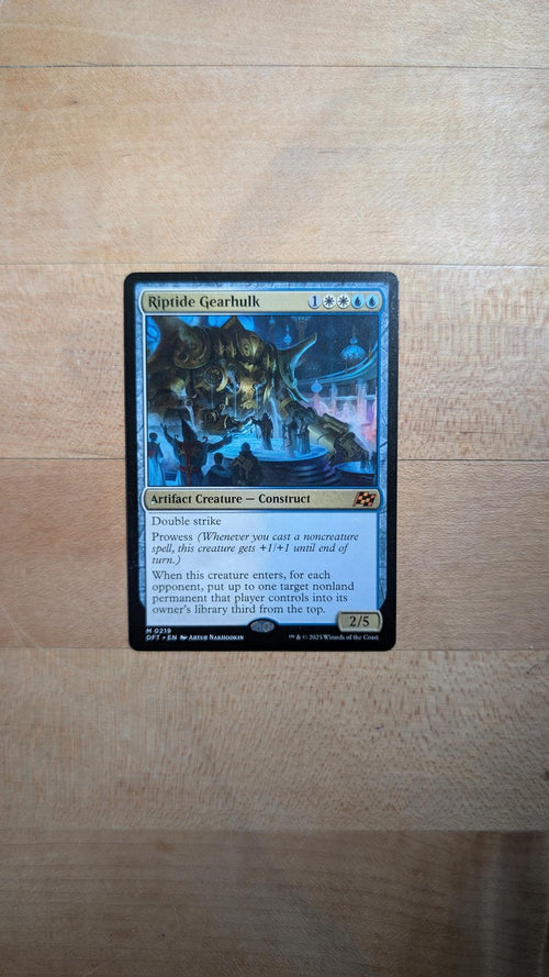 Riptide Gearhulk Magic the Gathering - Aetherdrift