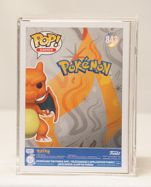 Charizard Pearlescent Funko Pop! Pokemon Center Exclusive CAS graded 95