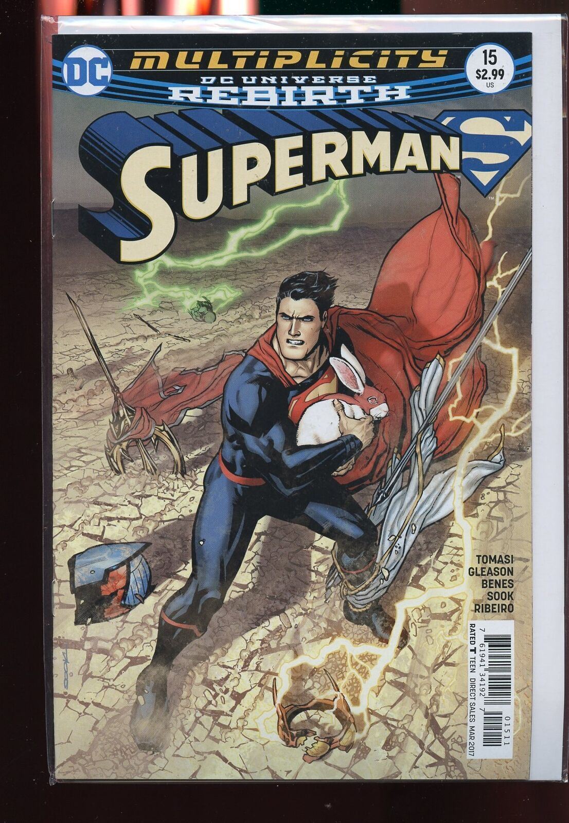 Superman #15 VF/NM Key 1st App Prophecy  J140