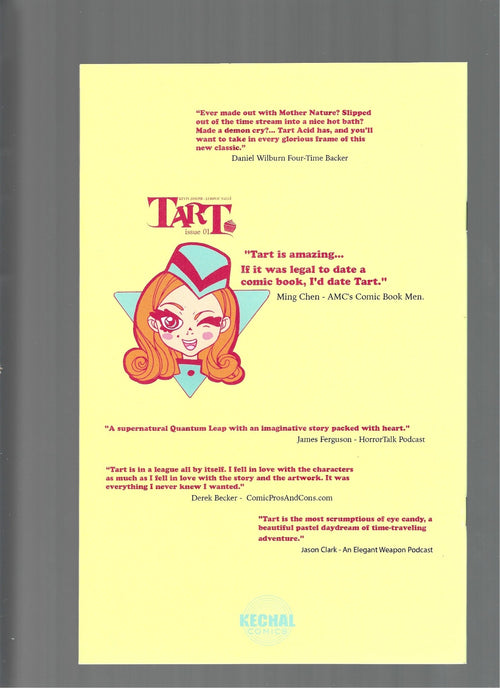 Tart #1 Kechal Comics Exclusive Signed by Kevin Joseph NM (LF007)