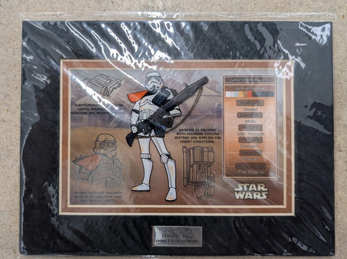 Acme Archives Exclusive: Star Wars The Clone Wars - Sandtrooper Character Key