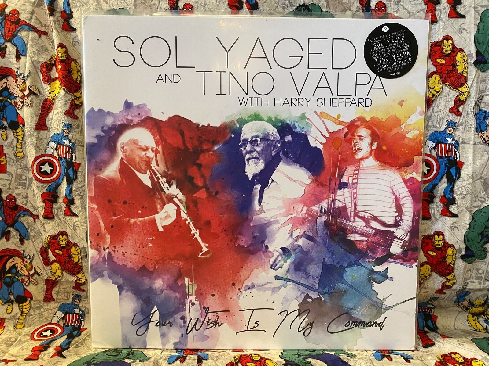 Sol Yaged, Tino Valpa, Harry Sheppard VG/NM Estate Sale Record Vinyl Music Jazz