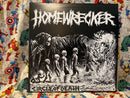 Homewrecker "Circle Of Death" VG/NM (Solid Orange) Record Vinyl Music Grindcore