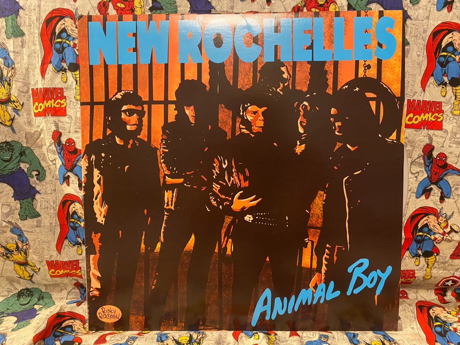 The New Rochelles "Animal Boy" VG/NM (2019 Translucent LE) Vinyl Music Punk