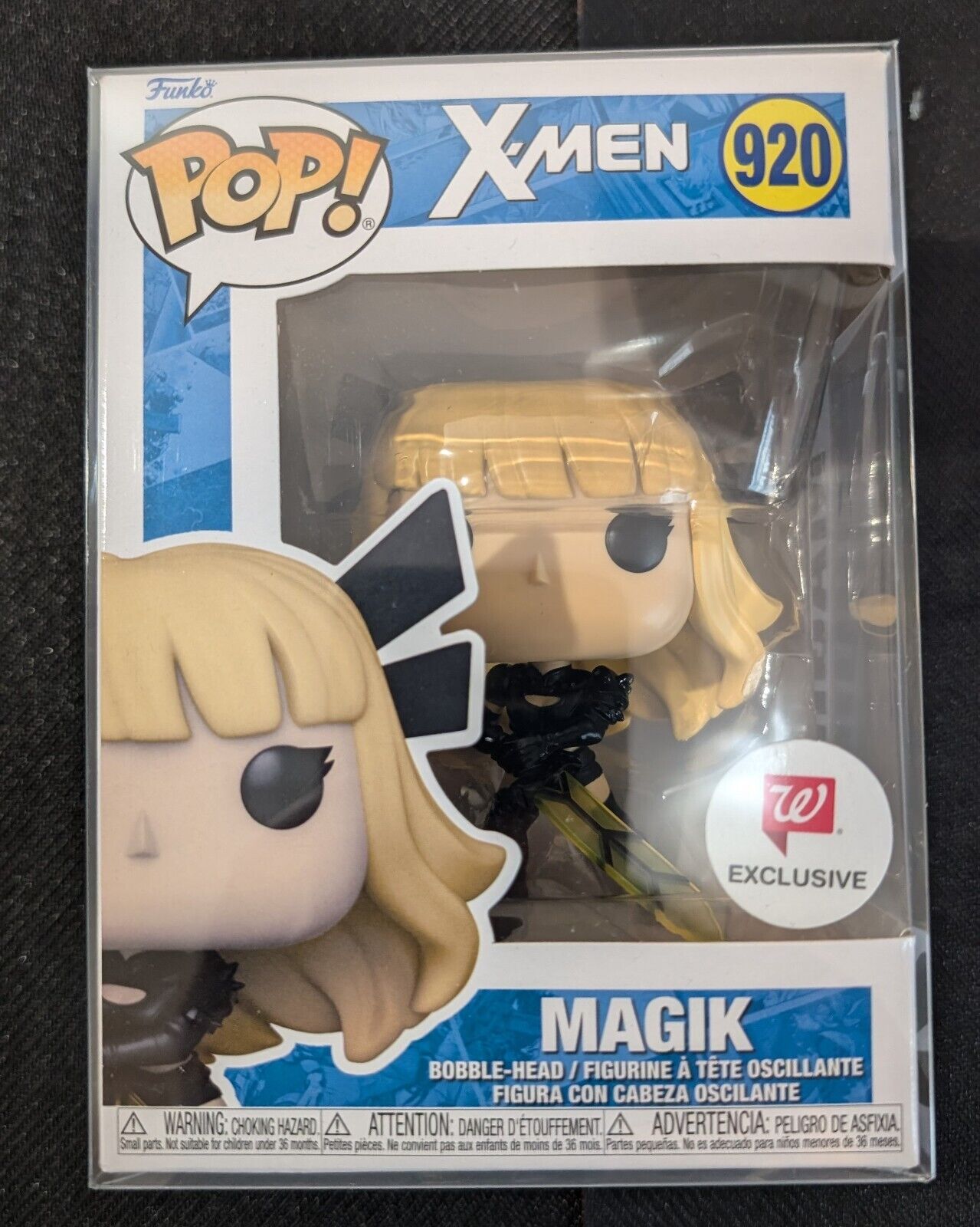 Funko Pop Marvel X-Men 920 MAGIK Walgreens Exclusive NIB