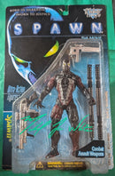 Mcfarlane Spawn The Movie action figures Spawn Signed by Michael Jai White