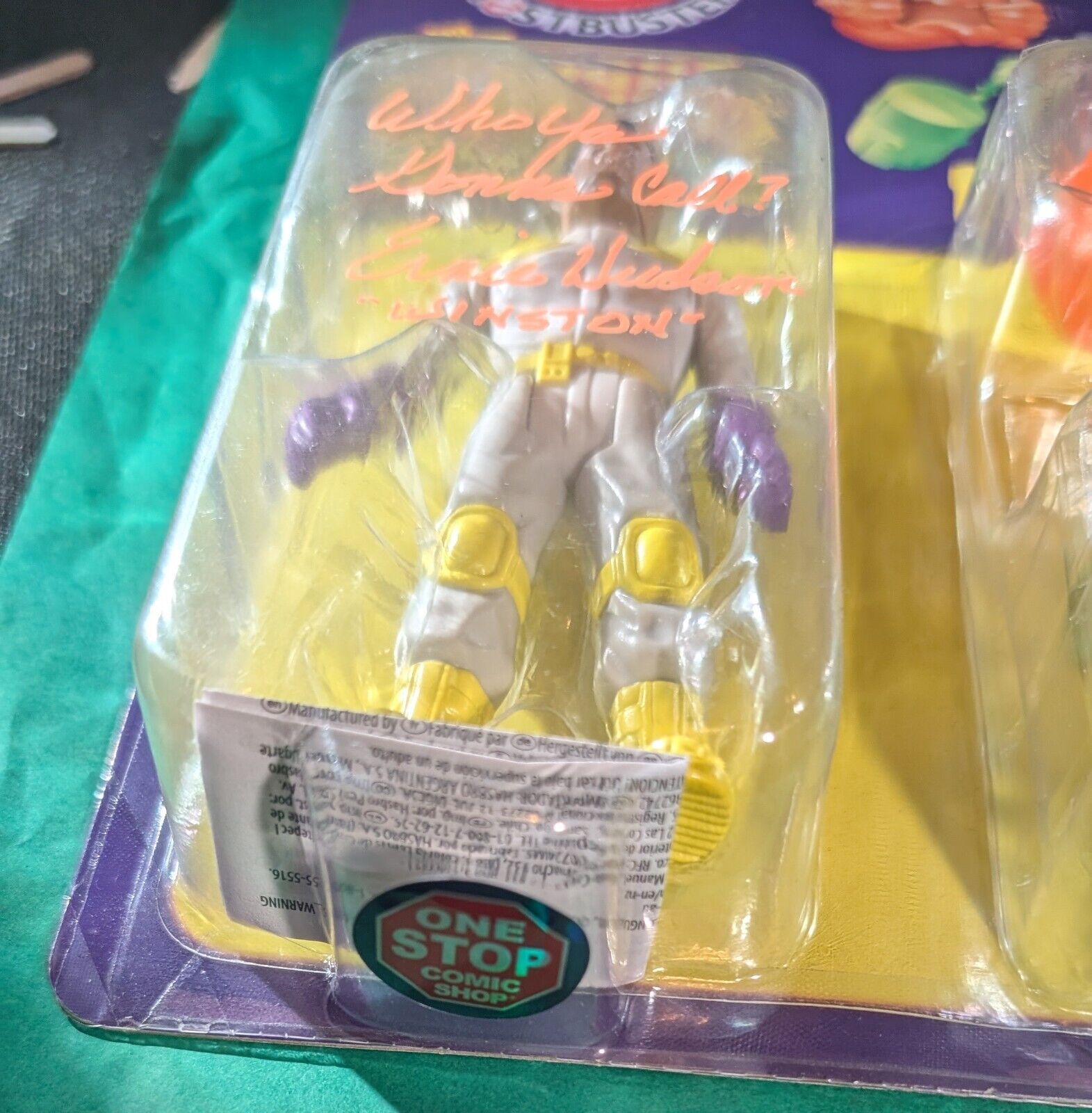 The Real Ghostbusters Fright Features(2024) Winston signed by Ernie Hudson w/COA