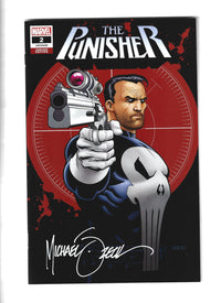 Punisher #2 (2018) Mike Zeck Variant Signed w/ COA Limited 3000 NM (LF005)