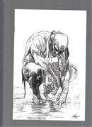 Iron Fist #1 (2017) Dell'Otto Virgin Sketch Variant Exclusive NM (LF006)