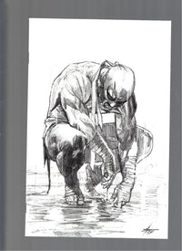 Iron Fist #1 (2017) Dell'Otto Virgin Sketch Variant Exclusive NM (LF006)