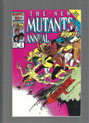 New Mutants Annual #2 Signed by Claremont FN/VF  (LF007)