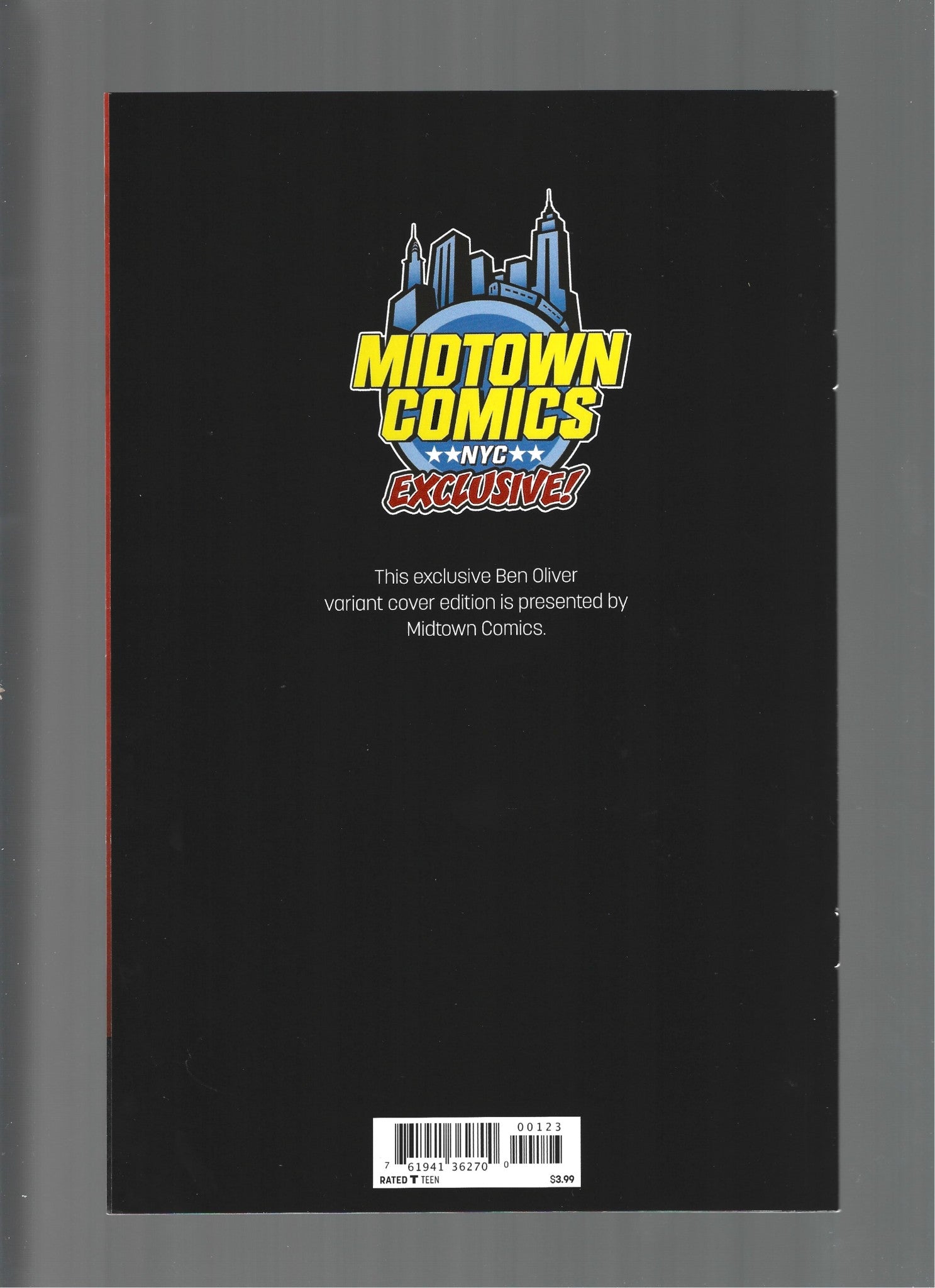 Batman Superman #1 Ben Oliver Variant Signed by Williamson NM  (LF007)