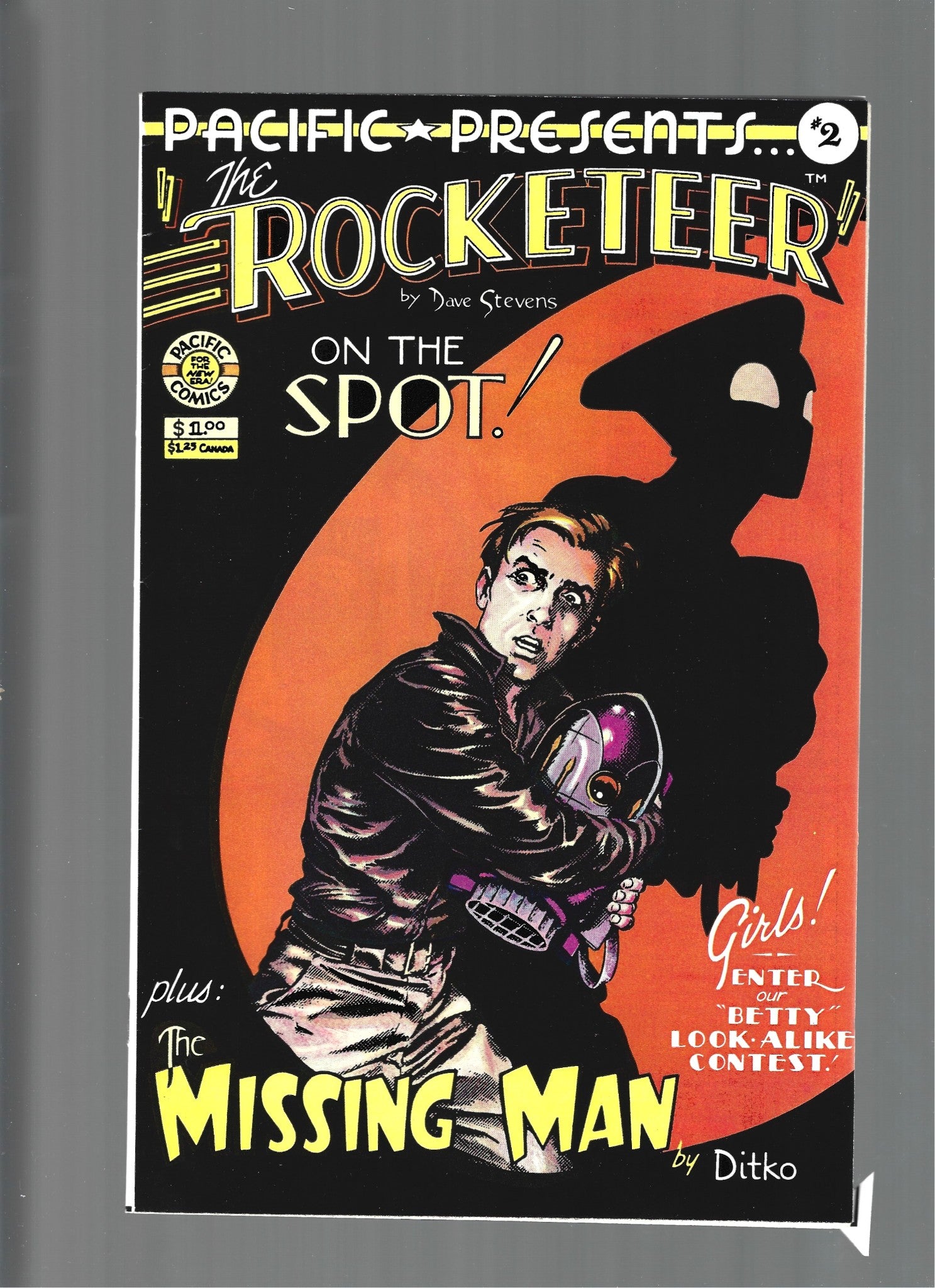 Pacific Presents #2 Rocketeer VF+ (LF007)