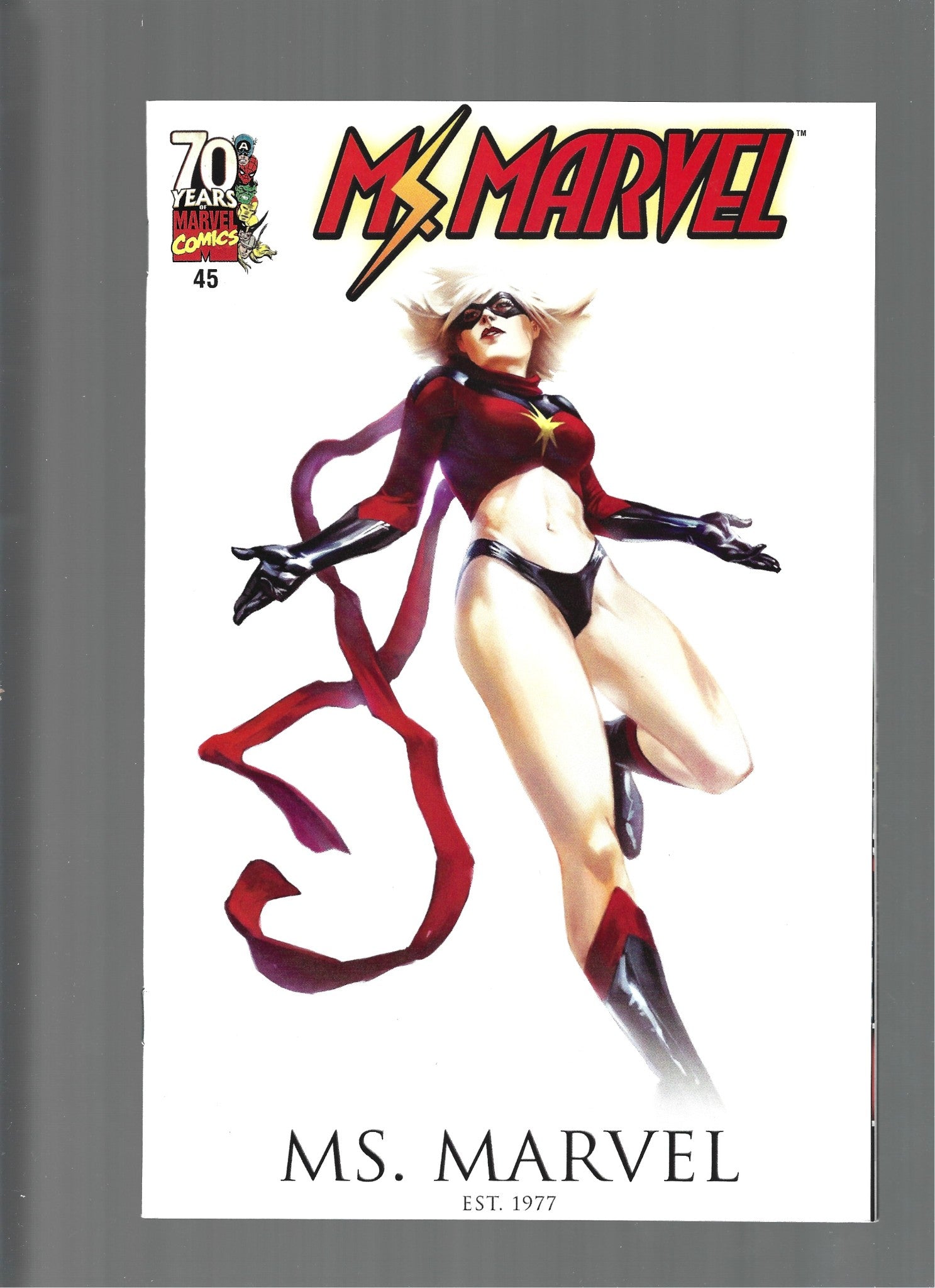 Ms. Marvel 45 70th Anniversary Djurdvevic Variant NM (LF007)